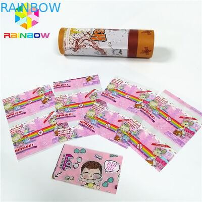 Keo dính màu hồng bọc tay áo Chất liệu PVC In tùy chỉnh cho hộp chai