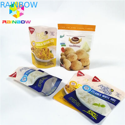 Nấu ăn chịu nhiệt Retort Túi nhựa Bao bì nhiều lớp Logo tùy chỉnh in