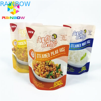 Túi nấu ăn Fleixble Đứng lên Túi Bao bì Máy hút chân không Kích thước tùy chỉnh