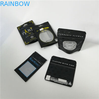 Túi nhựa có thể khóa lại Kẹo Gummy Bear Bao bì Cbd Weed Hemp 7g 28g