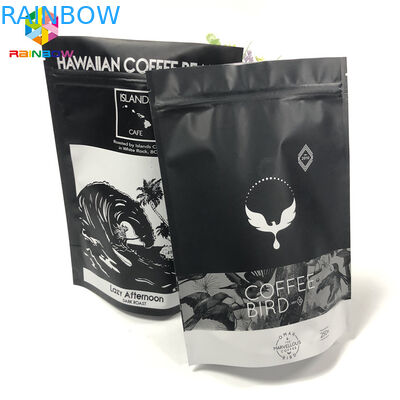 Roasters Tea Foil Bag Bao bì 100g 250g 500g Stand Up Mylar Matte Luxury Coffee Pack