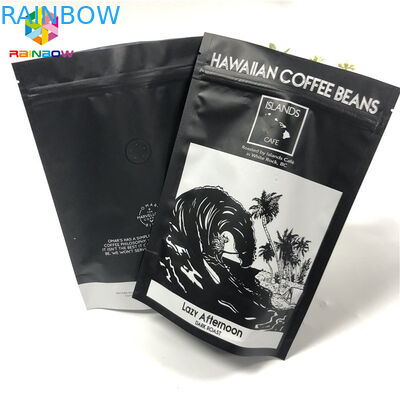Roasters Tea Foil Bag Bao bì 100g 250g 500g Stand Up Mylar Matte Luxury Coffee Pack