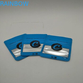 3.5 gram Bánh quy Hương thảo dược Bao bì có mùi Bằng chứng đứng lên Zipper Túi