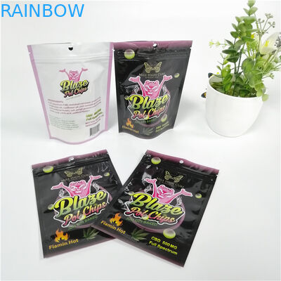 Thực phẩm cấp thảo dược bao bì nhựa Mylar Ziplock cay thịt bò túi