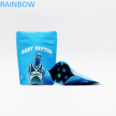 Túi tùy chỉnh bao bì thảo dược, Mylar Cookies Đứng lên Zipper Zipper