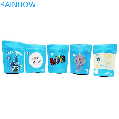 Túi tùy chỉnh bao bì thảo dược, Mylar Cookies Đứng lên Zipper Zipper