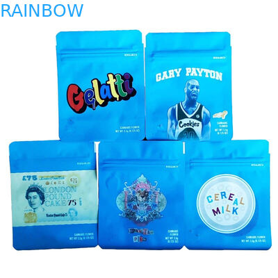 Nhựa chống trẻ em đứng lên Túi bao bì hoa phân hủy sinh học Kích thước 3,5g