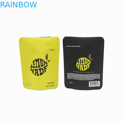 Cookies California Mylar Bao bì hương thảo dược có thể phân hủy sinh học với Logo của công ty tùy chỉnh