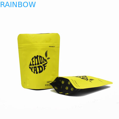 Cookies California Mylar Bao bì hương thảo dược có thể phân hủy sinh học với Logo của công ty tùy chỉnh