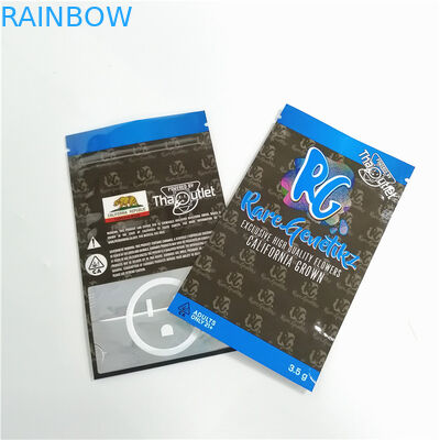 In UV Gloss Ziplock Đứng lên Túi Nuts Bao bì thực phẩm ăn nhẹ