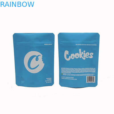 CBD Runtz Cookies Ziplock có thể đóng gói Bao bì túi Mylar Túi MOPP / VMPET / PE Chất liệu