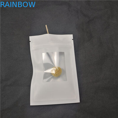 Văn bản đen In túi trang sức Đóng gói Nền trắng cho gói vòng đeo tay Earings