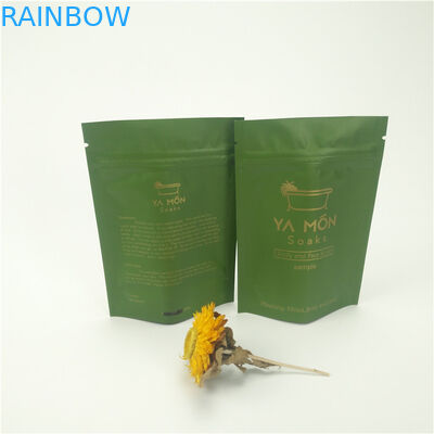 Nhôm Lá đáy Gusset Túi in logo Logo rò rỉ Bao bì Ziplock