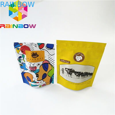 In kỹ thuật số Đứng lên Lá Bao bì Túi Vật liệu laminate Logo Tùy chỉnh