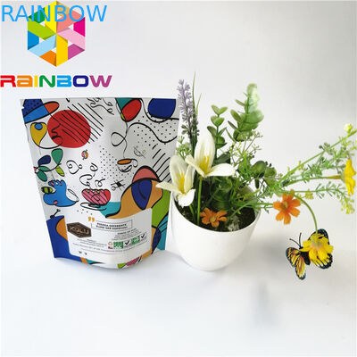 Mùi nhôm bằng chứng bao bì Túi nhựa Mylar Khóa Zip cho cà phê