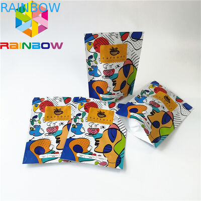 Mùi nhôm bằng chứng bao bì Túi nhựa Mylar Khóa Zip cho cà phê