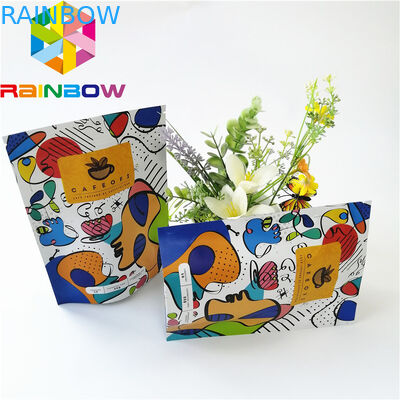 Mylar Đứng lên Zipper Túi Túi Tráng miệng Trà Cà phê Đóng gói Mùi Bằng chứng Tái chế