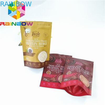 Mylar Đứng lên Zipper Túi Túi Tráng miệng Trà Cà phê Đóng gói Mùi Bằng chứng Tái chế