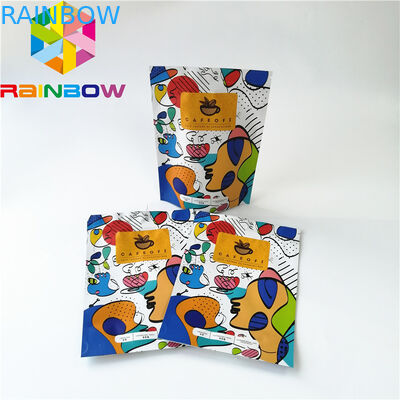 Bao bì túi nhựa Ziplock, túi cà phê bằng nhôm tái sử dụng