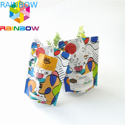 Bao bì túi nhựa Ziplock, túi cà phê bằng nhôm tái sử dụng