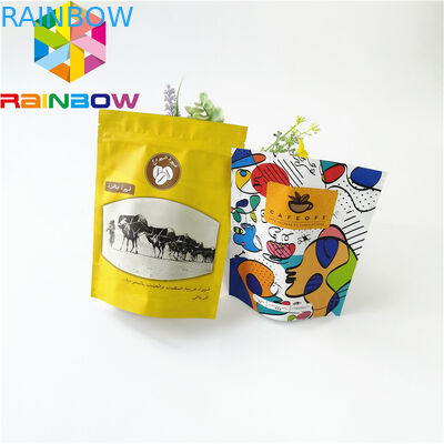 Tùy chỉnh in nhôm lá bao bì thực phẩm Túi nhiều lớp Khóa Zip cho thịt bò Jerky