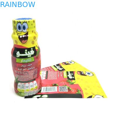 Nhãn nhựa co nhiệt nước tay áo nhãn, in kỹ thuật số co tay áo