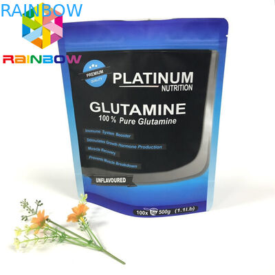 Tùy chỉnh In Snack Bag Bao bì Đứng lên Túi Ziplock Resealable Kết thúc bóng