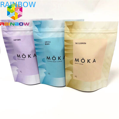Matt Kết thúc Cbd Bath Túi nhựa muối Bao bì Lá nhôm có thể hàn lại cho thực phẩm