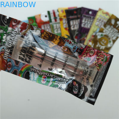 Vape Cartridge Nhôm Lá Bao bì Túi Exotic Cart Túi Tùy chỉnh Logo