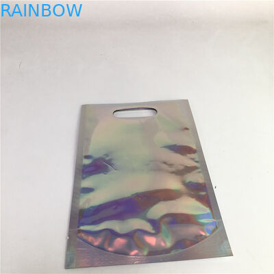 Gravure Printing Mylar Foil Pouch Packaging Plastic Zipper Custom Hologram Bag