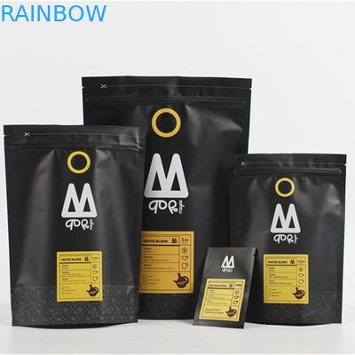 Phân hủy sinh học Đứng lên Túi cà phê Giảm béo Matcha Túi trà xanh In ống đồng