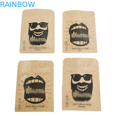 Bao bì thực phẩm Đứng lên Zipper Zipper Túi nhựa tái chế Ziplock cho các loại hạt