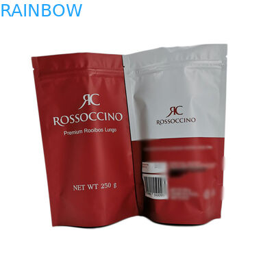 Eco thân thiện với giấy kraft đứng lên, 250g túi nhựa đứng cho bột protein