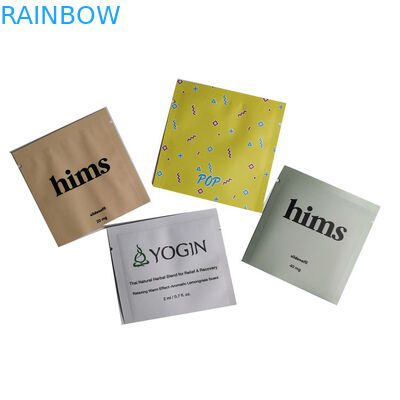 Niêm phong nhôm lá bao bì thực phẩm Túi nhựa nhỏ Túi mẫu cho bột