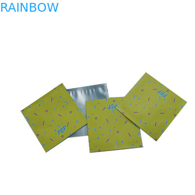 Tùy chỉnh in túi nhựa Zipper Mylar Lá Gói nhỏ cho bột đóng gói túi thuốc