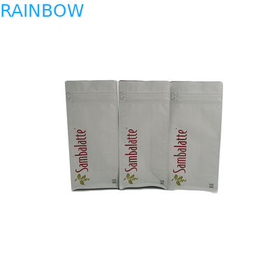 Túi đôi Ziplock Mylar đáy Gusset Bao bì nhựa Biodegradeble có van