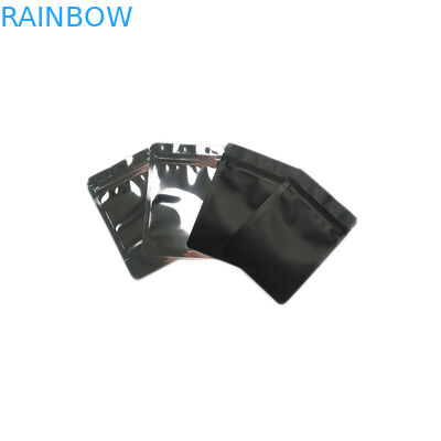 Túi nhựa mờ bề mặt Bao bì Lá nhôm Túi dây kéo nhỏ cho thực phẩm