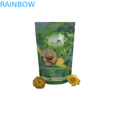 Eco Thân thiện Túi trà Bao bì Túi Túi Đóng gói Đứng lên với khóa kéo