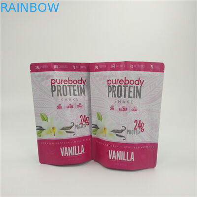 K Túi đứng lên Túi cà phê Nhôm Resealable Tùy chỉnh in đầy đủ màu