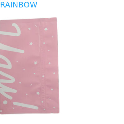 Túi nhựa có thể đóng gói Bao bì Ziplock Shinny Túi chà tự nhiên In ống đồng