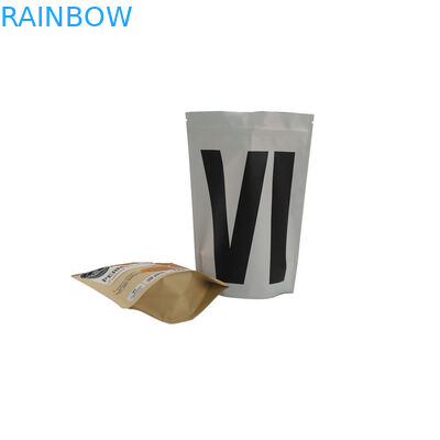 Túi Ziplock Bao bì Nhôm Lá nhôm Đứng lên Túi cà phê với Van khử khí