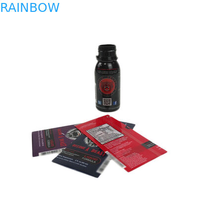 Glossy Lamination Shrink Tay áo Nhãn Pet / Pvc Chai nhựa Cup Non Toxic