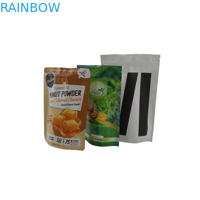 Bền Ziplock Mylar Túi nhôm Lá ép đậu phộng bổ sung Bột đóng gói