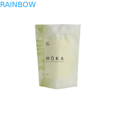 Tùy chỉnh in đứng lên Túi nhôm Lá tái sử dụng Matt Ziplock Túi trà cà phê