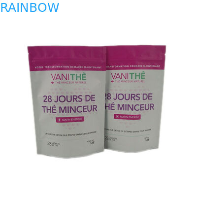 Túi chống ẩm thực phẩm Snack Bao bì có khóa kéo