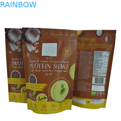 Bột bao bì in kỹ thuật số VMPET Nhôm lá Zipper Zipper