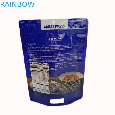 Pizza Skillet Meal Glossy Kết thúc Túi Bao bì Thực phẩm