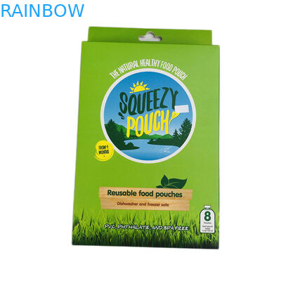 Hiển thị bán lẻ Hộp tái chế móc áo bìa cứng