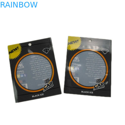 Xóa cửa sổ Ba mặt niêm phong Hang Hole Zip Khóa túi