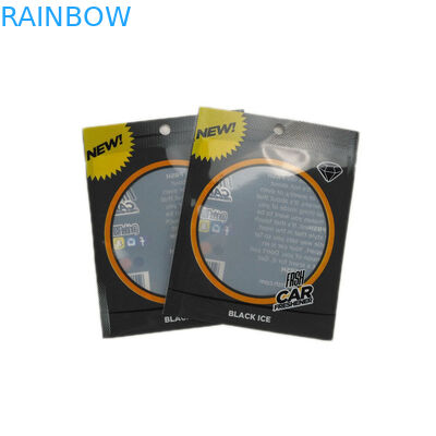 Xóa cửa sổ Ba mặt niêm phong Hang Hole Zip Khóa túi